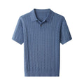 MayneAttraction | Cable-Knit Polo Shirt