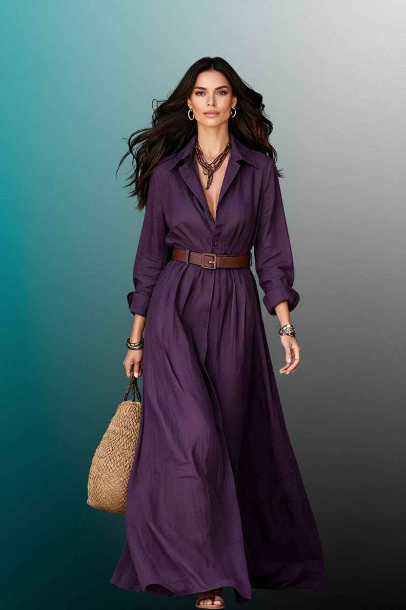 Elevate Your Style with the Perfect Belted Maxi Dress for Women