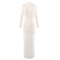 MayneAttraction | Luxe Lace Sheer Slim Maxi Dress