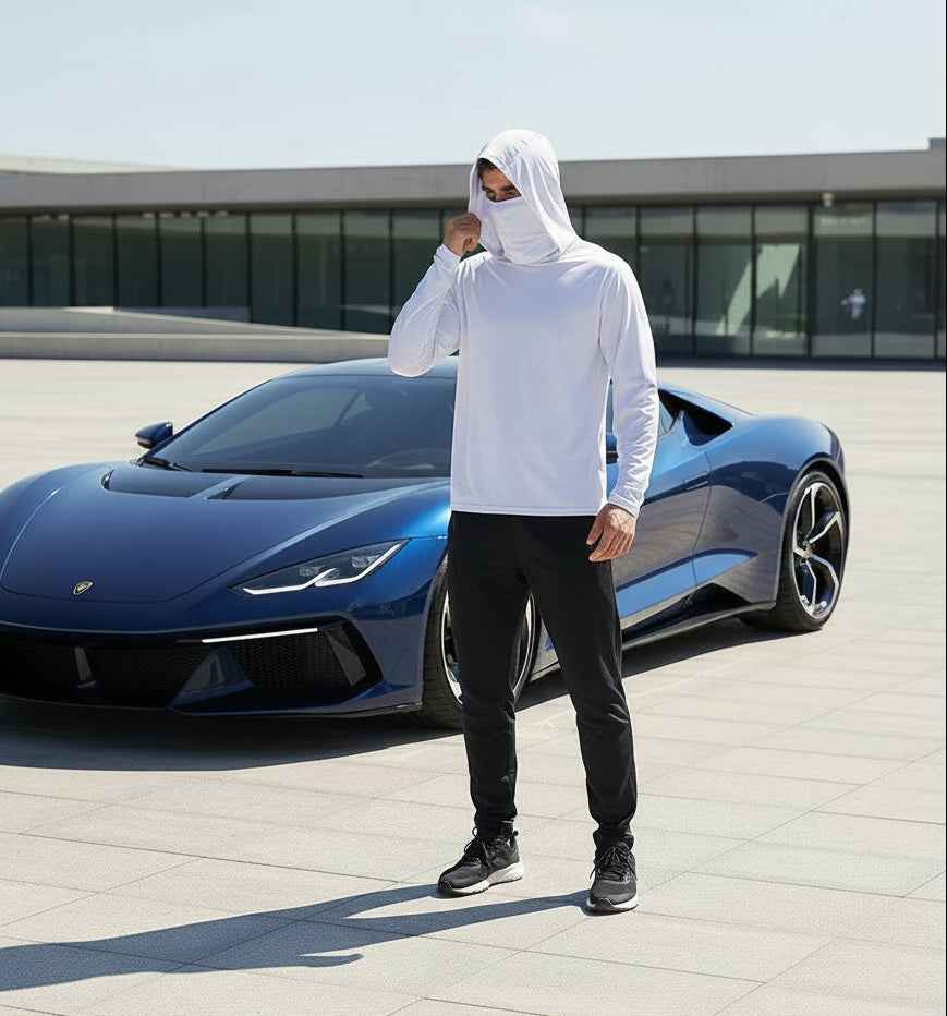 MayneAttraction Sun Shield Hoodie Jacket
