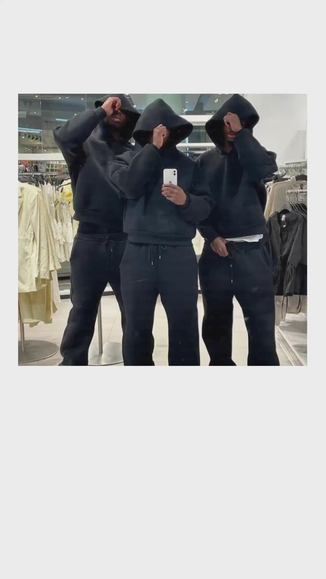 MayneAttraction The Street Ready Loose-Fit Sweatshirt & Sweatpants Set